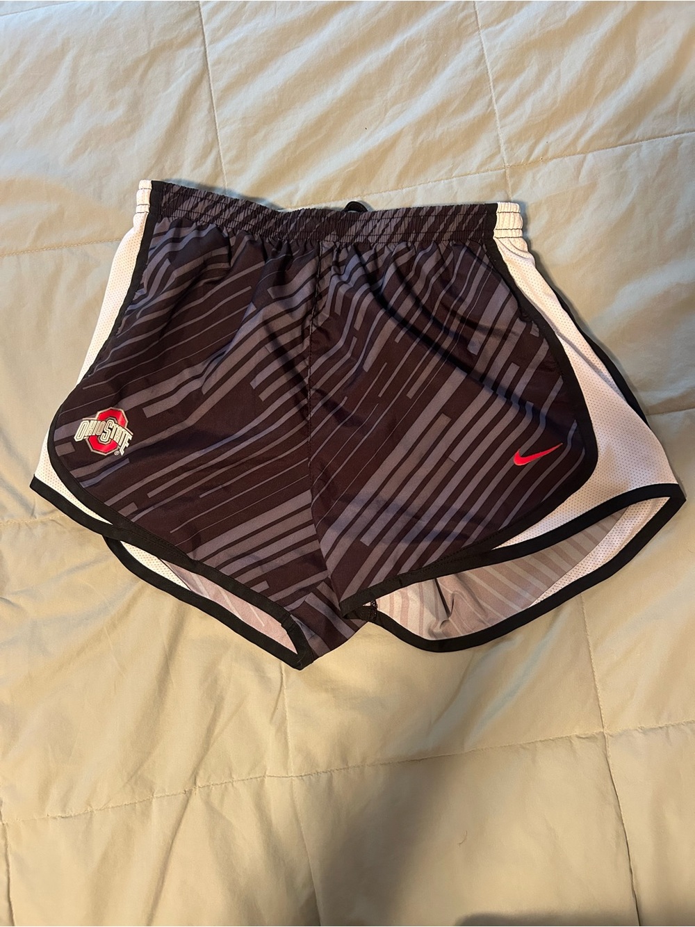 Nike Ohio State Women's tempo Black Athletic Shorts